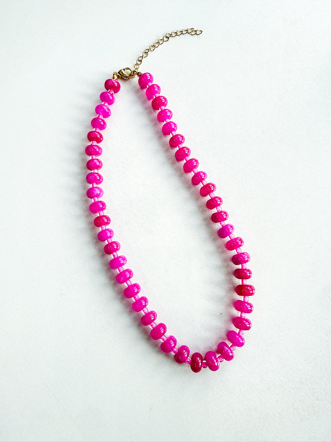 Monarch Bloom Bead Necklace 