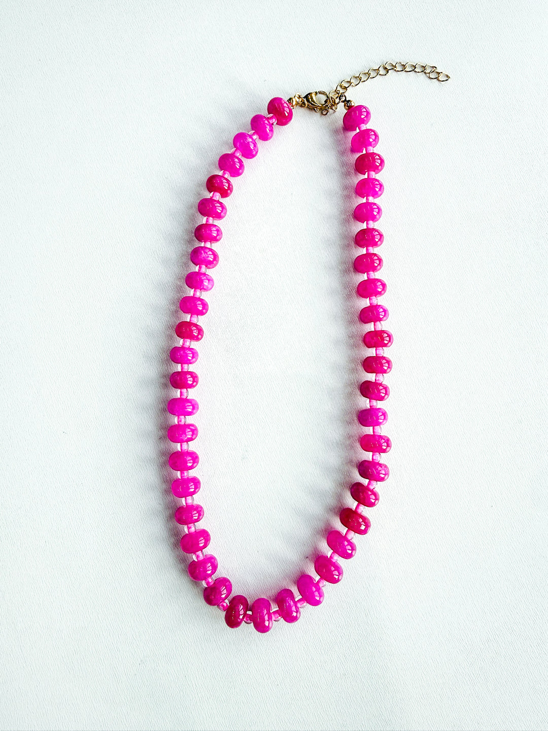 Monarch Bloom Bead Necklace 