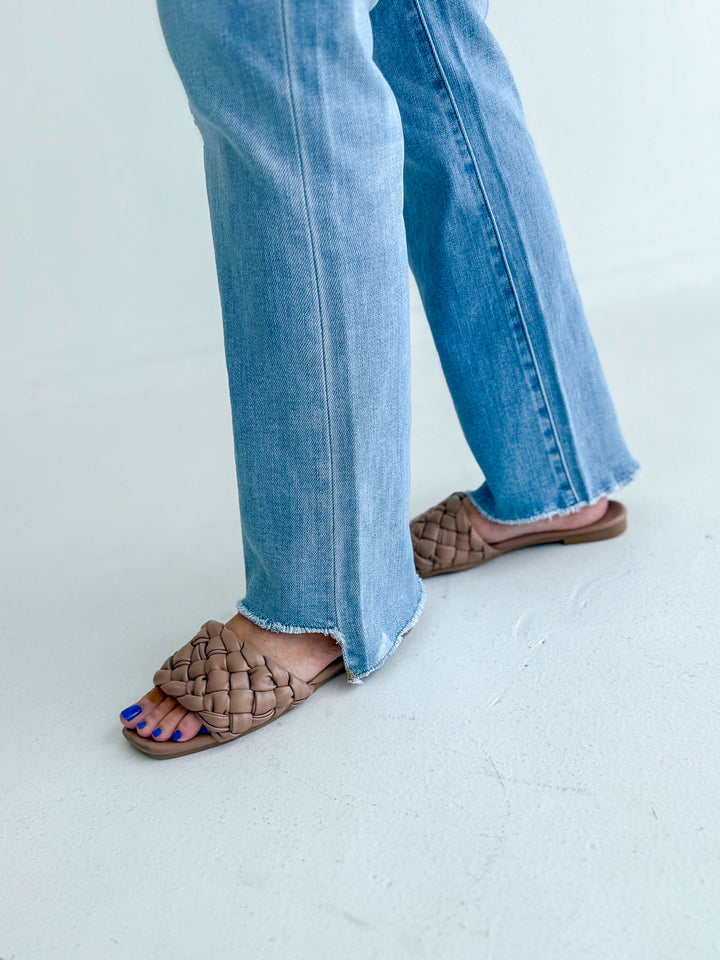 Vervet High Rise Crop Flare