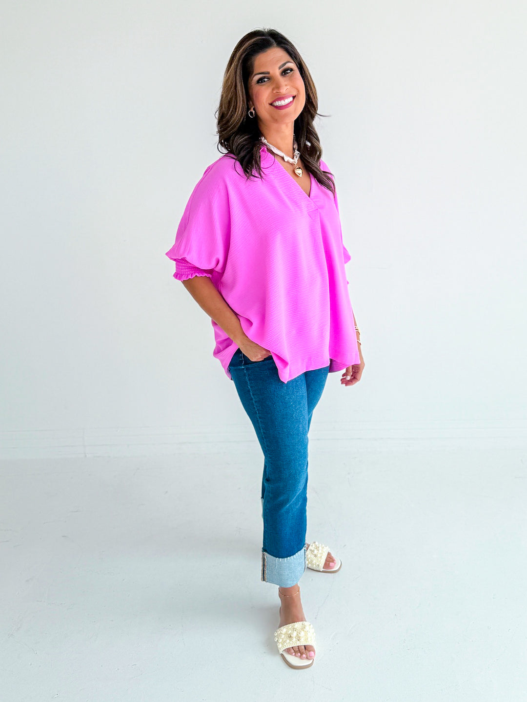 Belle 3/4 Sleeve Tunic