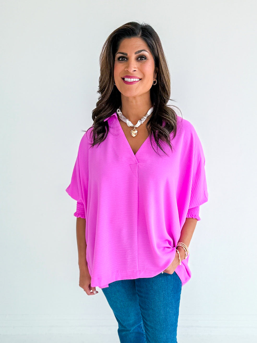 Belle 3/4 Sleeve Tunic