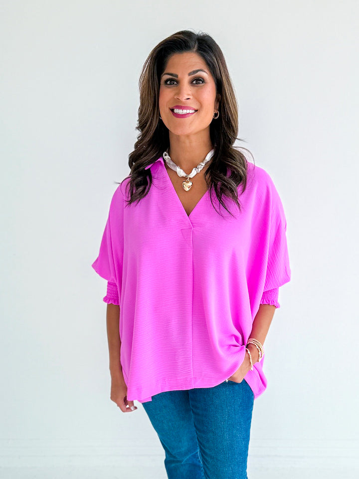 Belle 3/4 Sleeve Tunic
