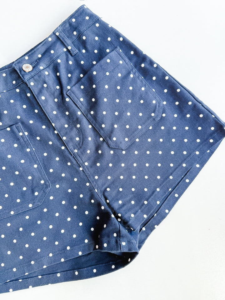 Polka Me Pretty Pocket Front Short