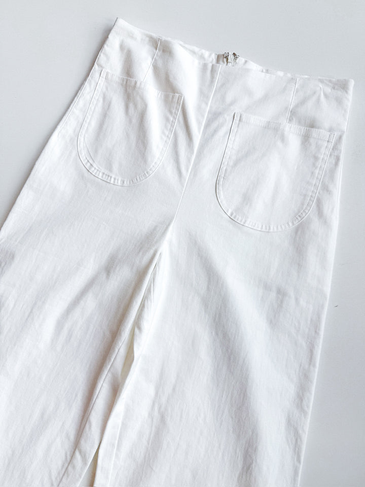 Ruffle Charm Trouser Pant