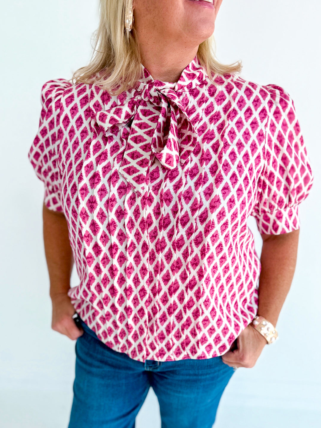 Chelsea Diamond Blouse