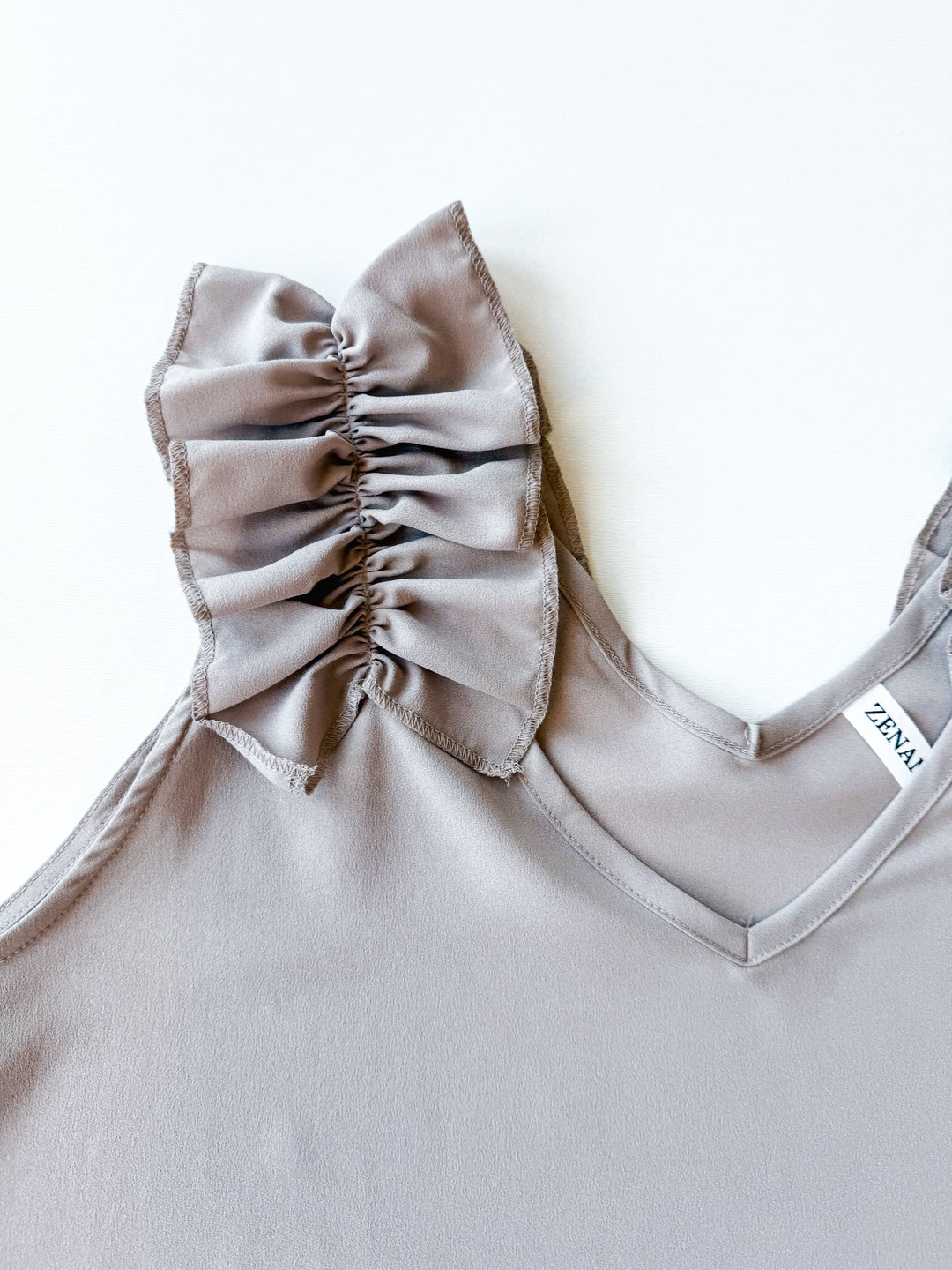 Ruffle & Ridge Top