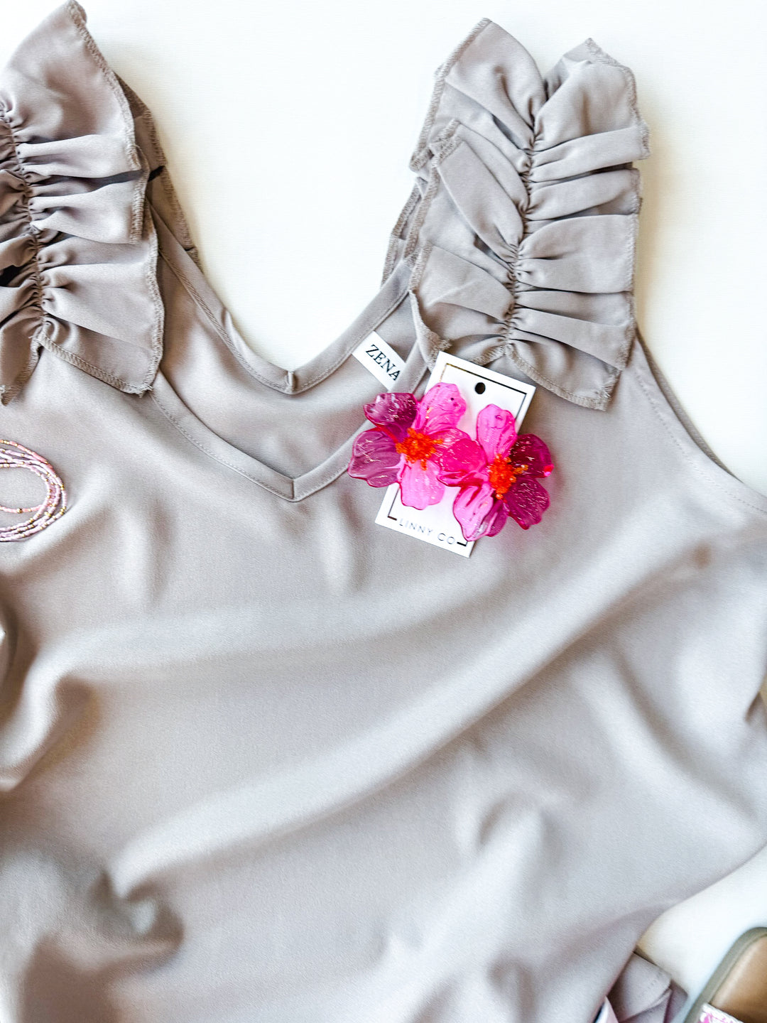 Ruffle & Ridge Top