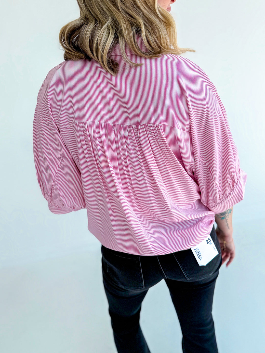 Patty Pinstripe Button Up