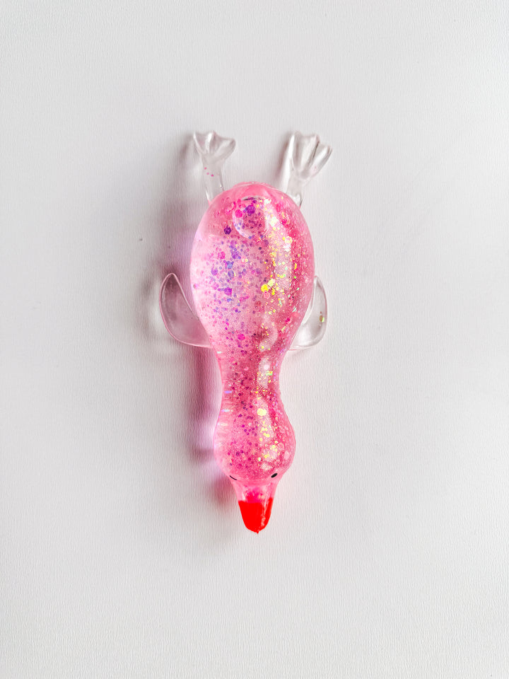 Goose Glitter Squishy