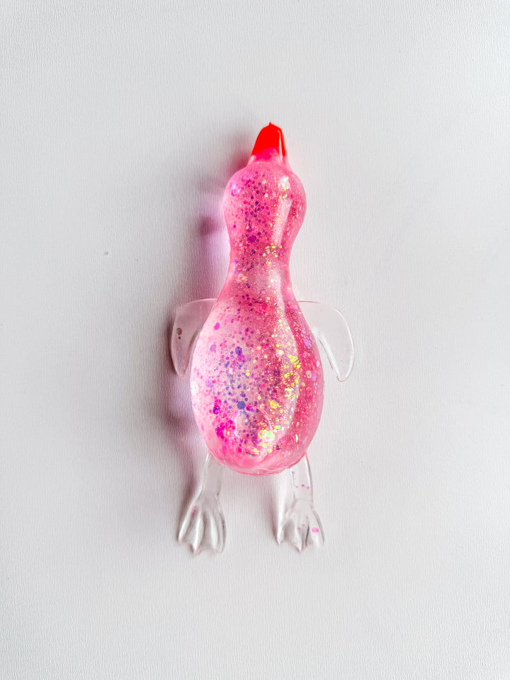 Goose Glitter Squishy