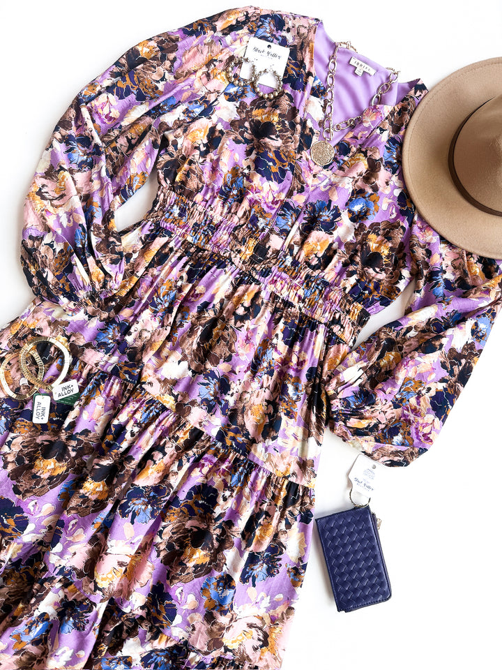Amber Petals Maxi