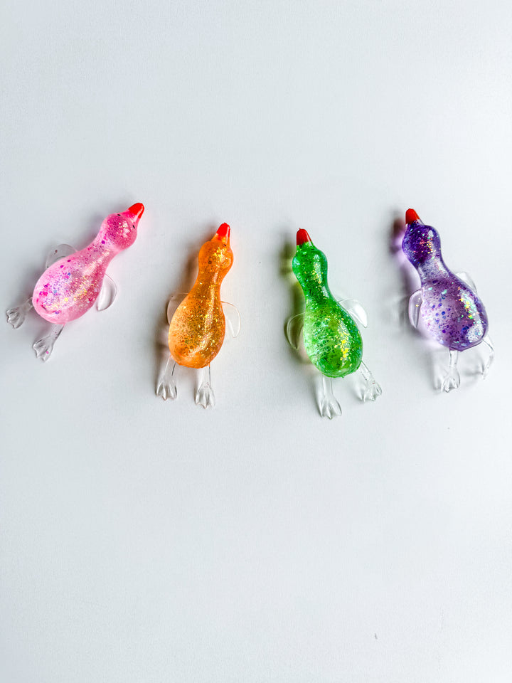 Goose Glitter Squishy
