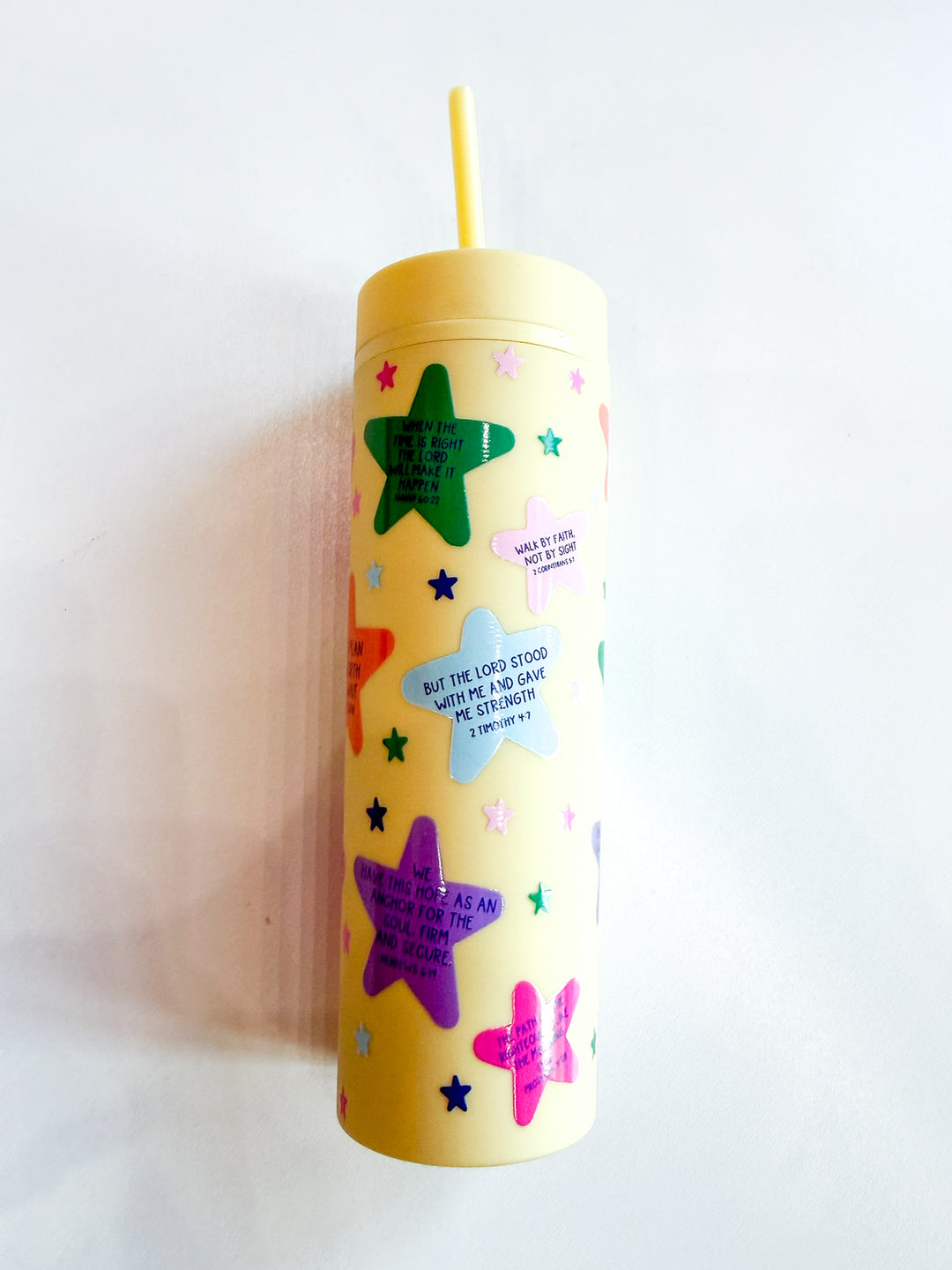 Bible Verse Acrylic Tumbler