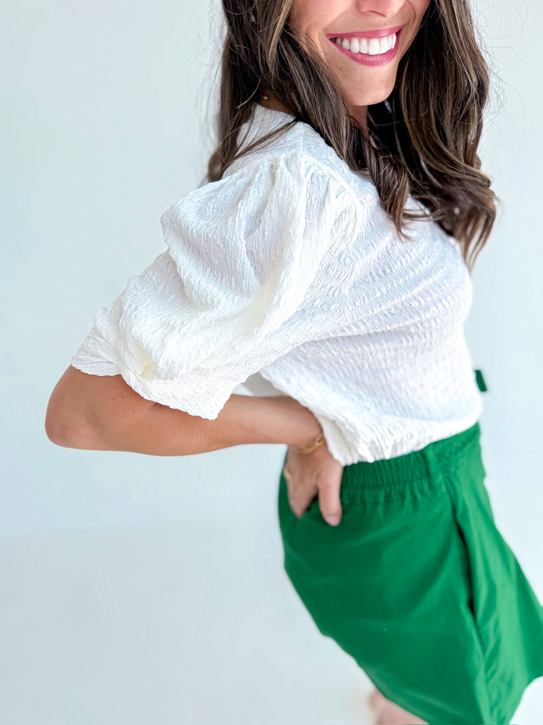 Poppi Puff Sleeve Top
