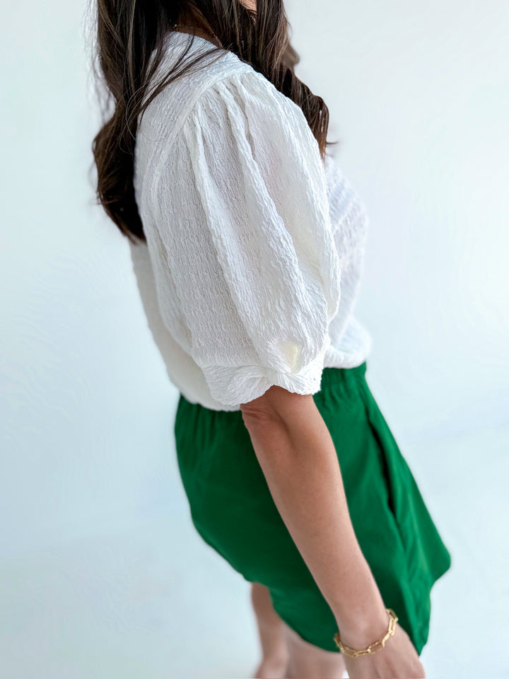 Poppi Puff Sleeve Top
