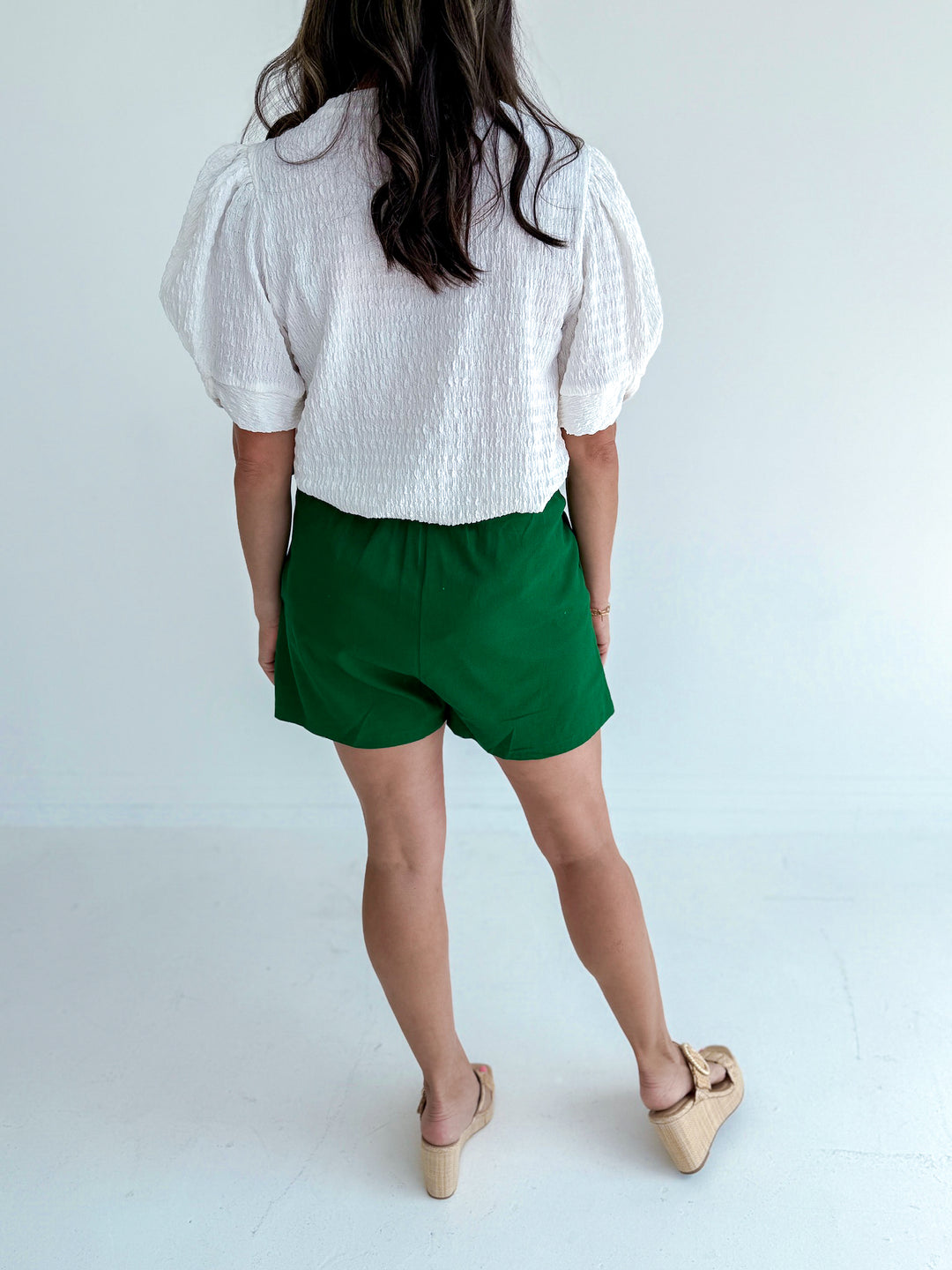 Doubled Braided Bow Skort