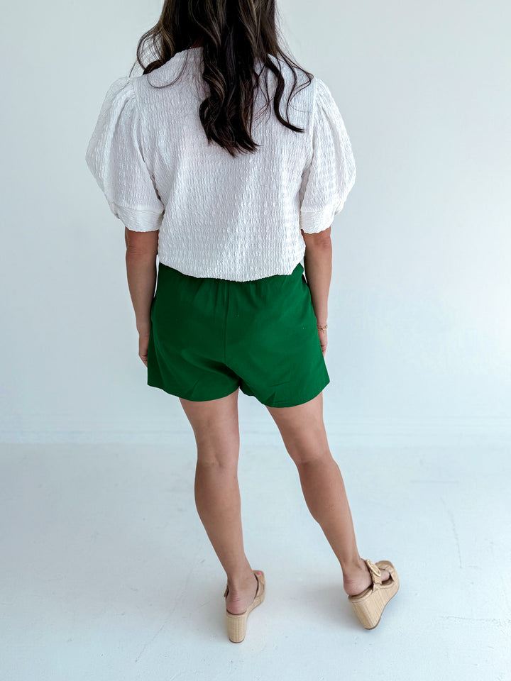 Doubled Braided Bow Skort