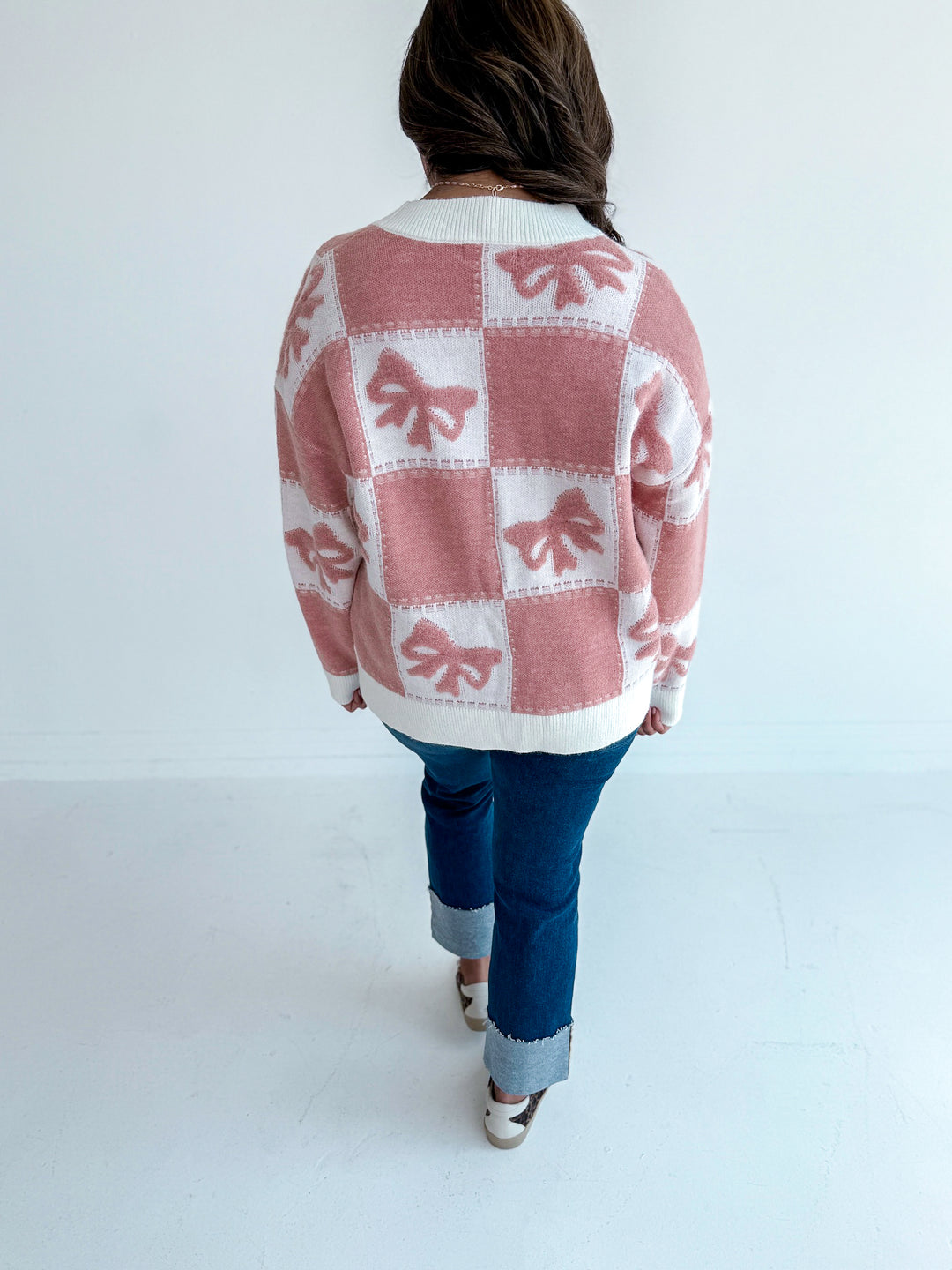 Brittany Bow Soft Cardigan