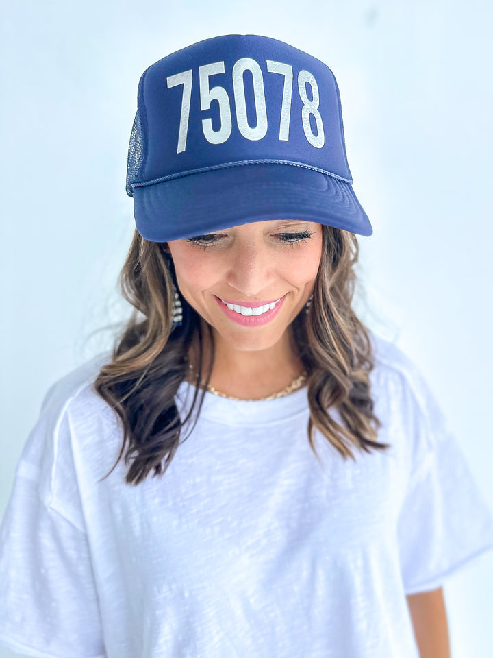 Navy Prosper Snapback Hat