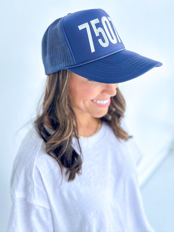 Navy Prosper Snapback Hat
