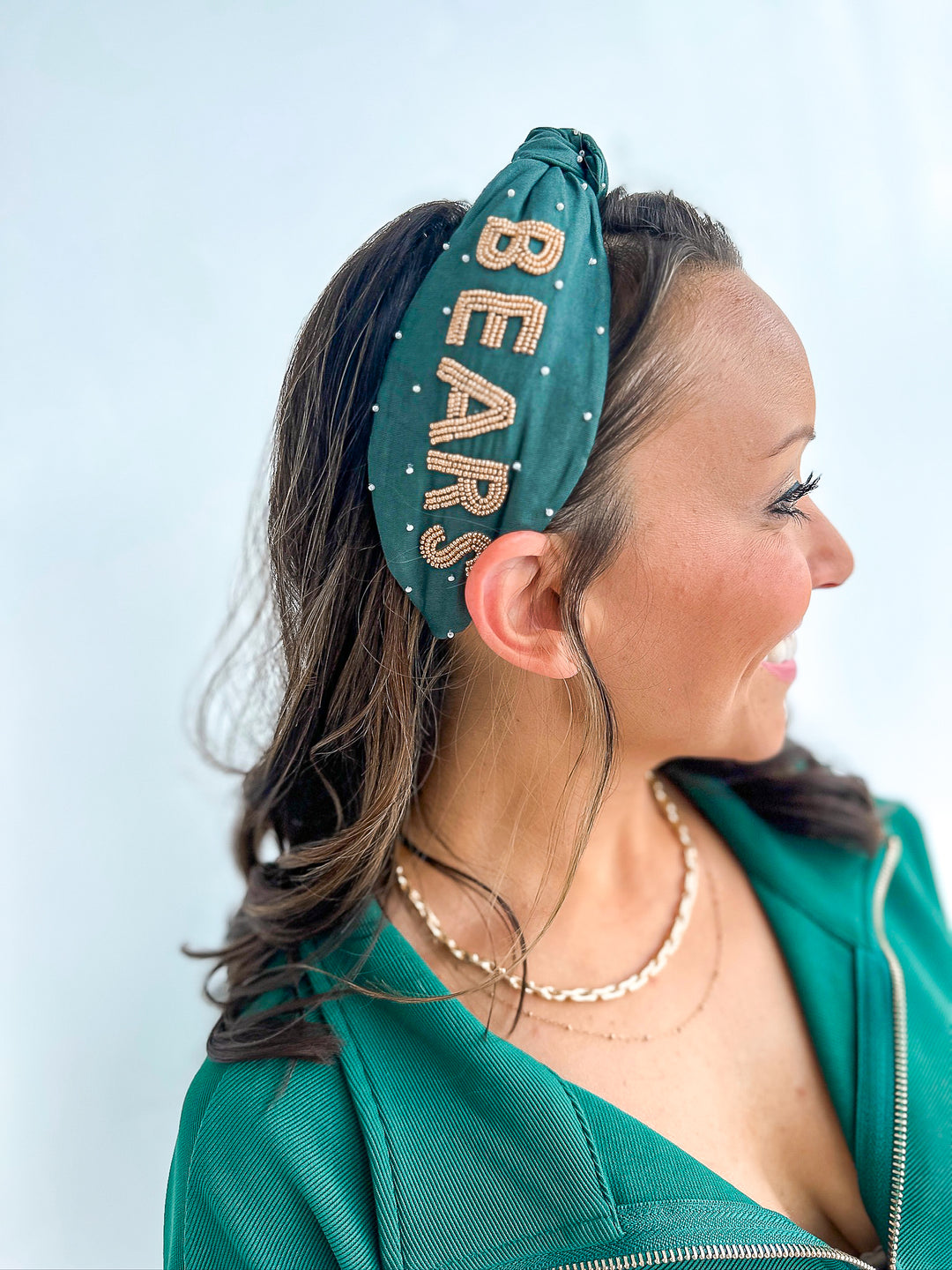 Gameday Glam Beaded Headband
