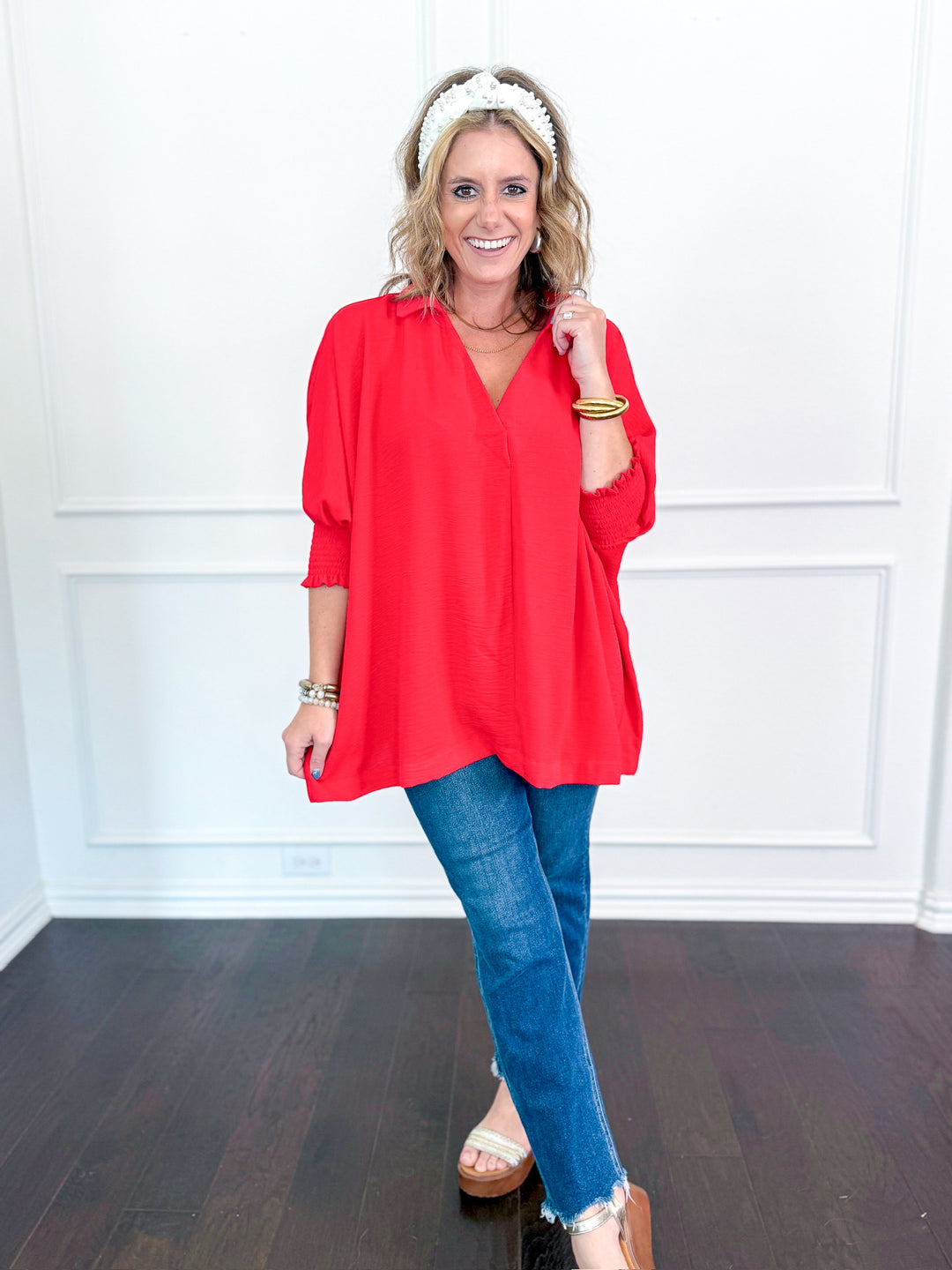 Belle 3/4 Sleeve Tunic