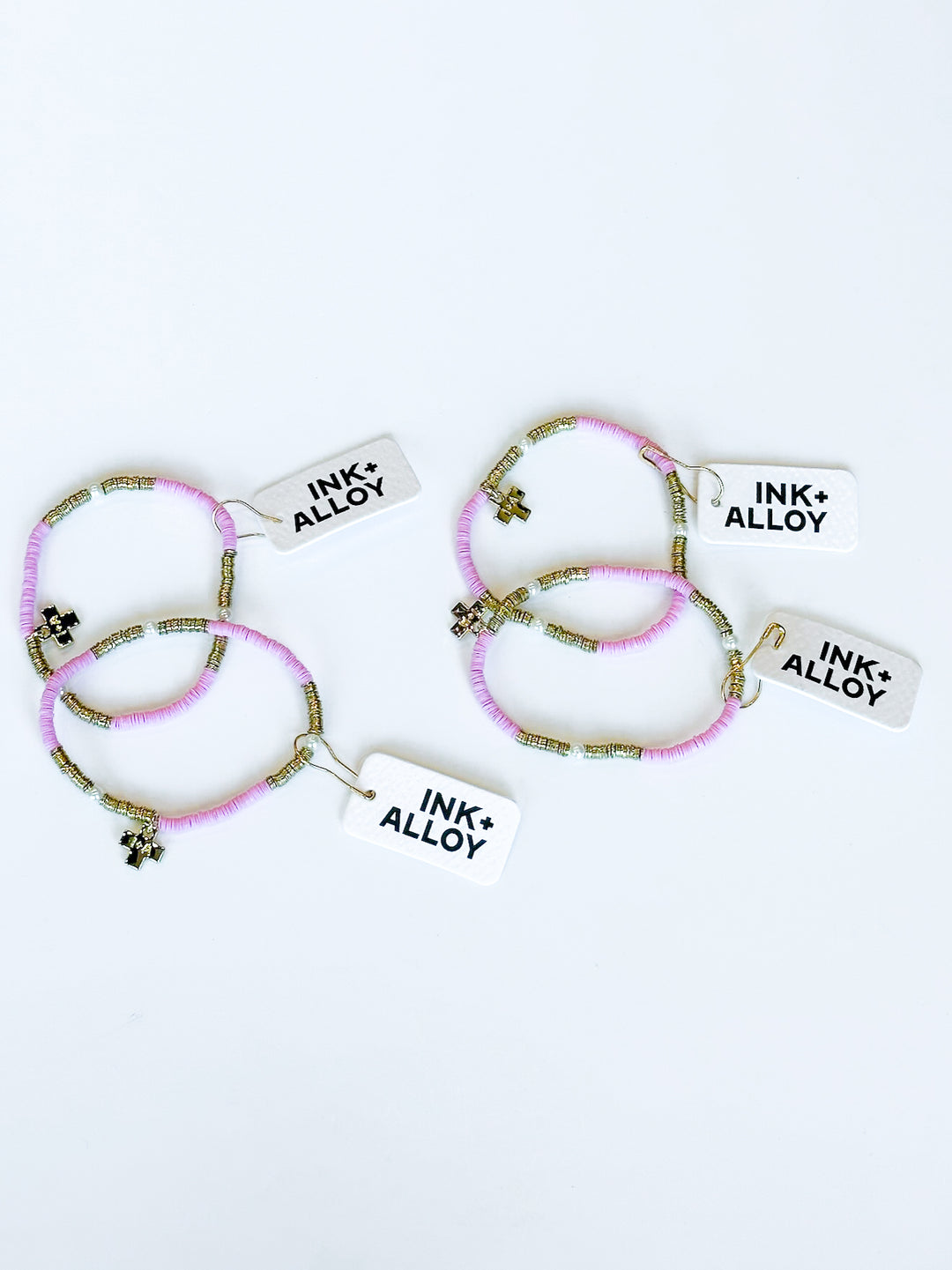 Rory Solid Bracelet with Gold & Pearls