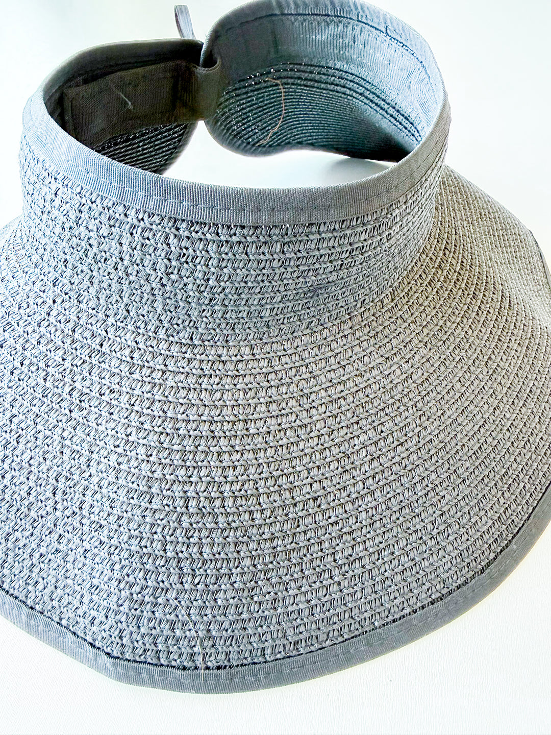Packable Wide Brim Ponytail Hat