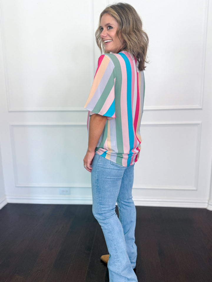 Feel the Funk Front Tie Top