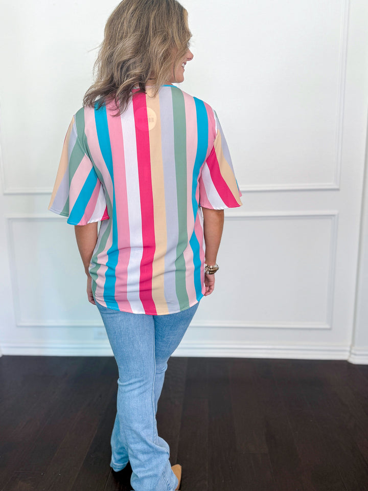 Feel the Funk Front Tie Top