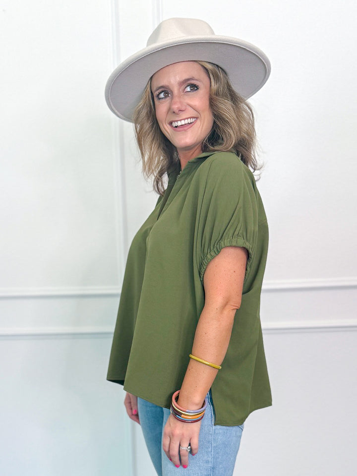 Go To Collared Blouse