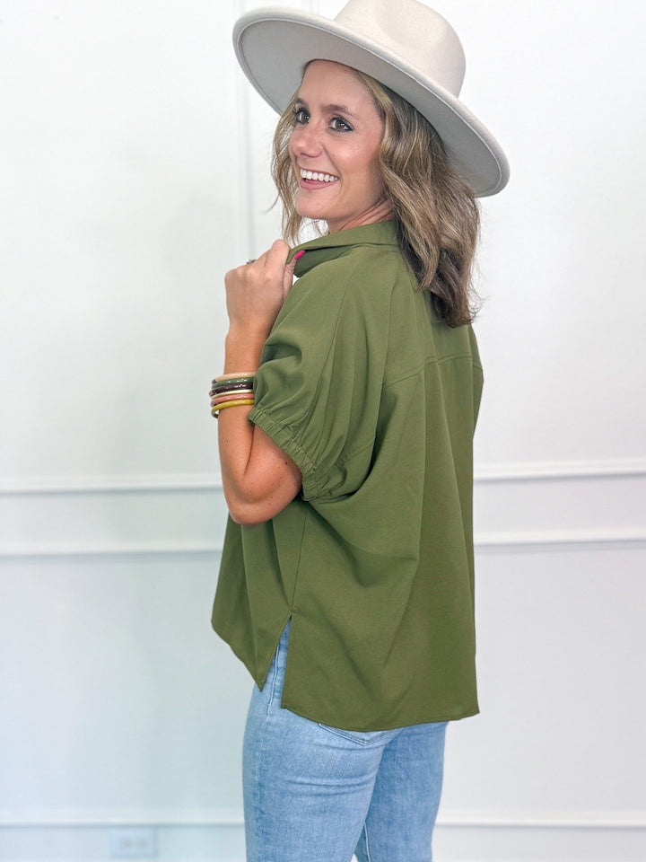 Go To Collared Blouse
