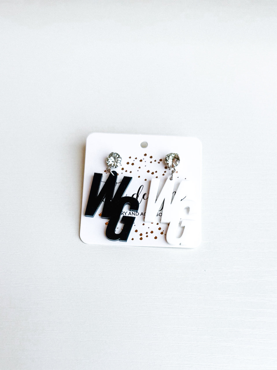 Walnut Grove Earrings with Rhinestones