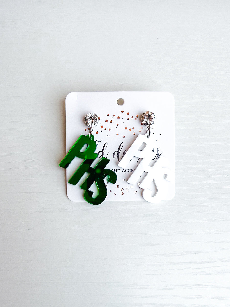Prosper HS Earrings with Rhinestone