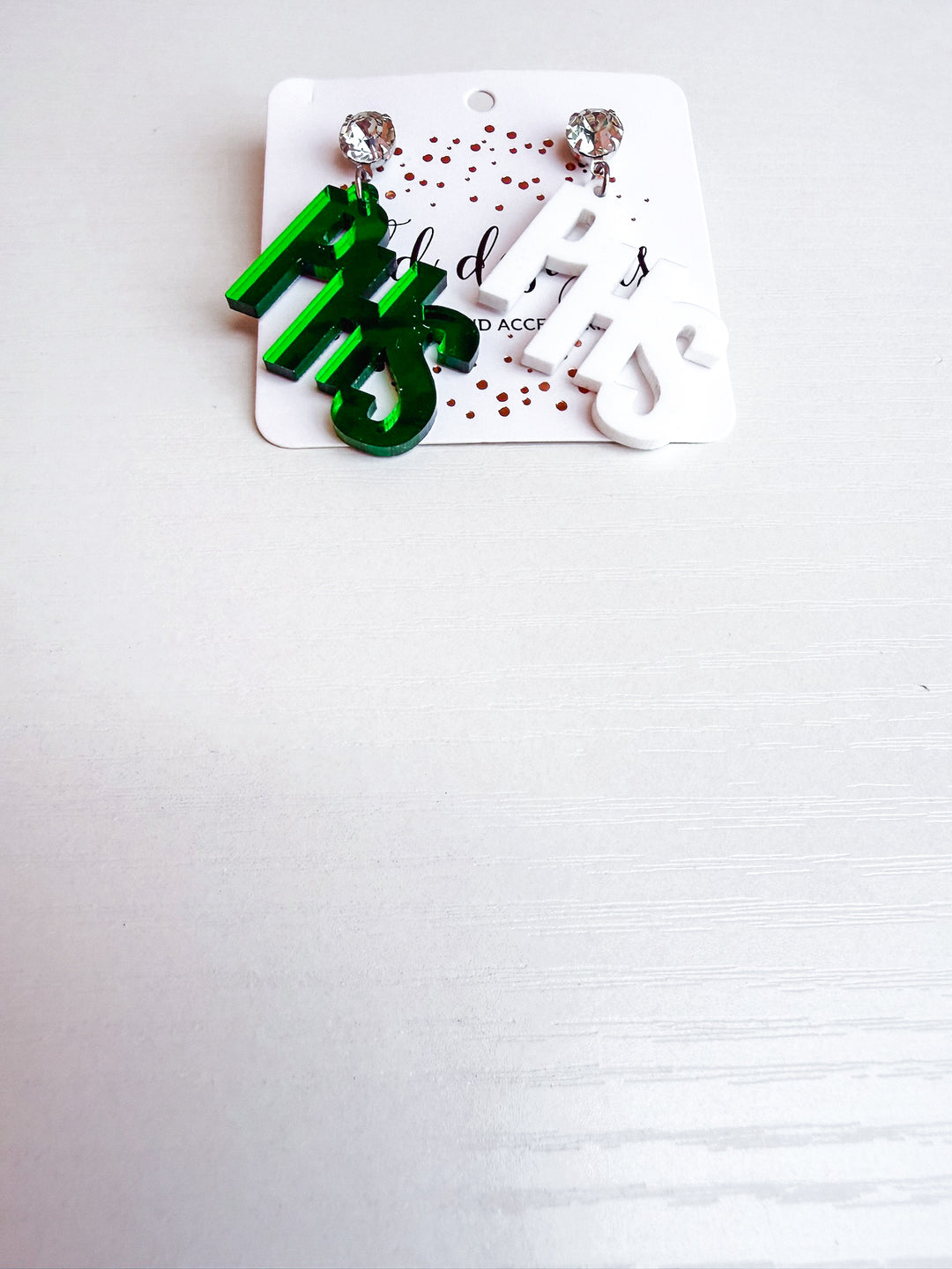 Prosper HS Earrings with Rhinestone
