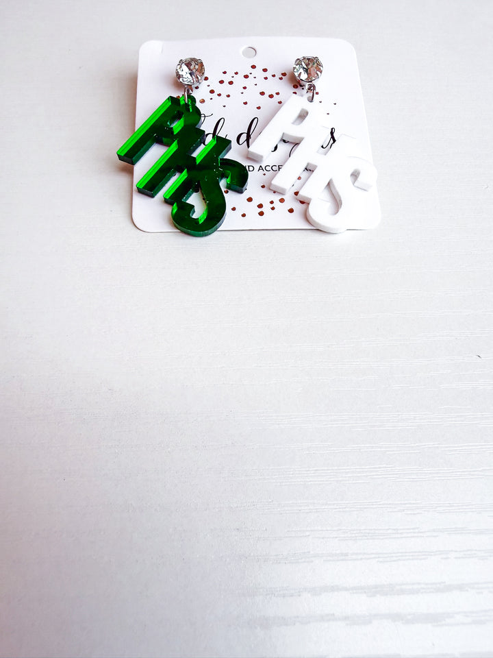 Prosper HS Earrings with Rhinestone