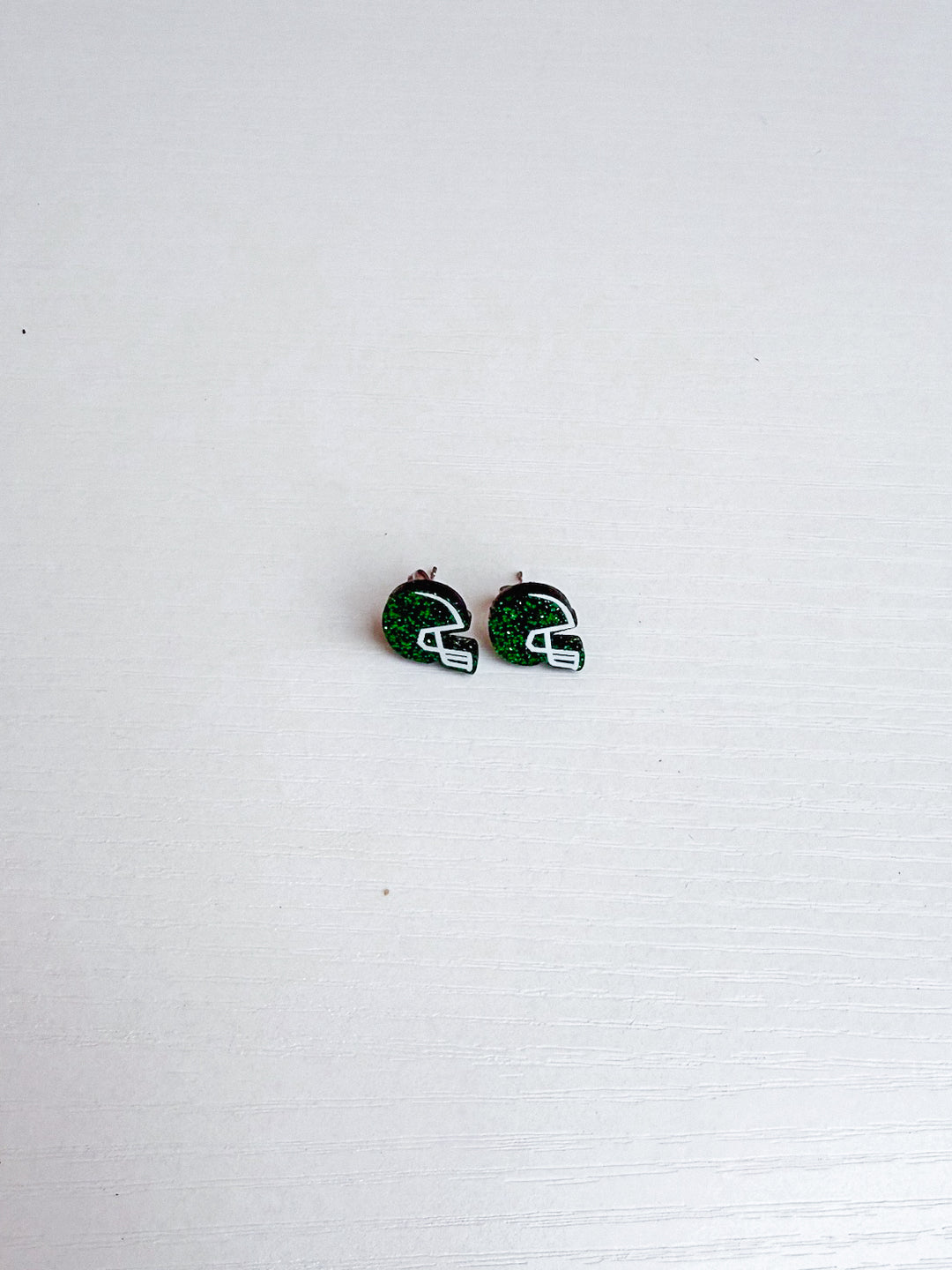 Acrylic Glitter Helmet Studs