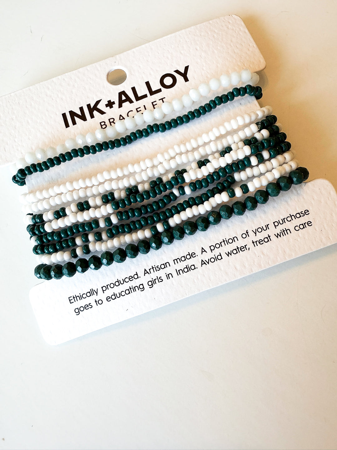 Megan 10 Strand Stretch Bracelet