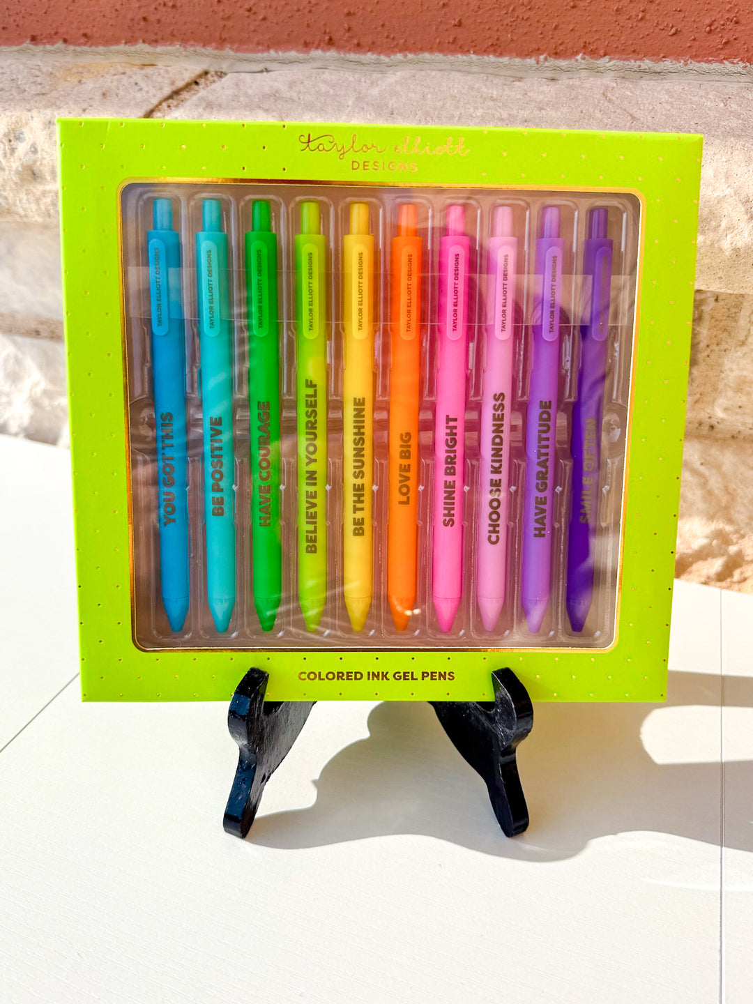 Motivational Gel Pen Set