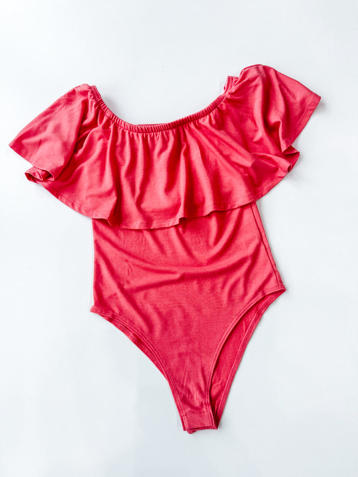 Rachel Ruffle Bodysuit