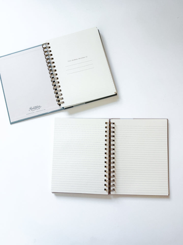 Hard Cover Faith Spiral Journal