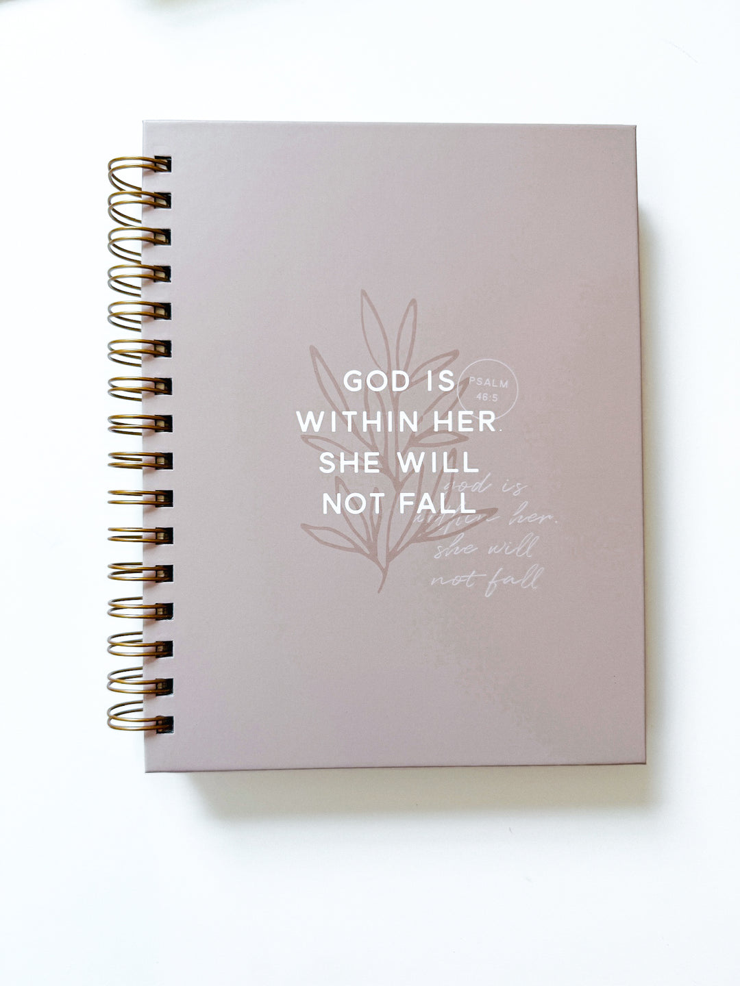Hard Cover Faith Spiral Journal