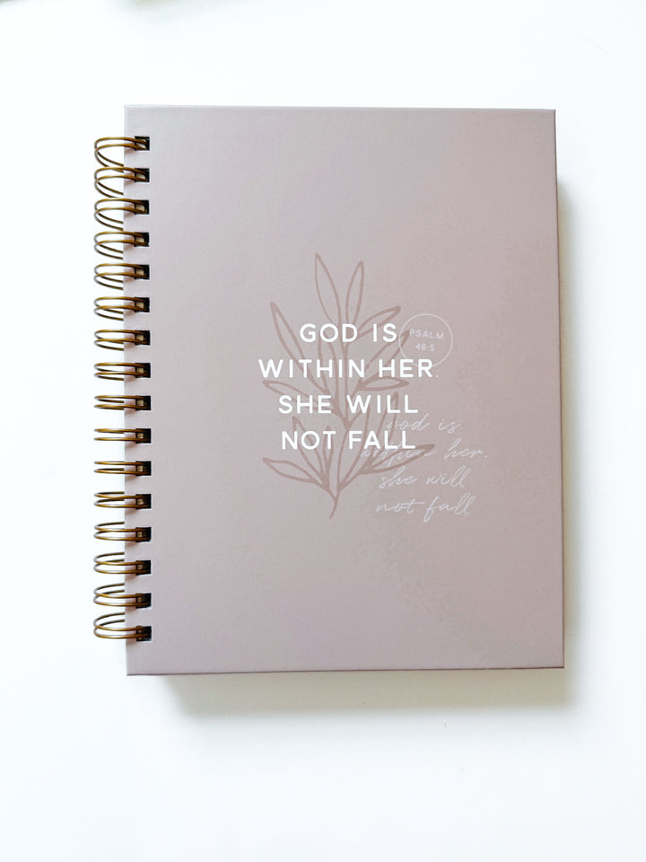 Hard Cover Faith Spiral Journal