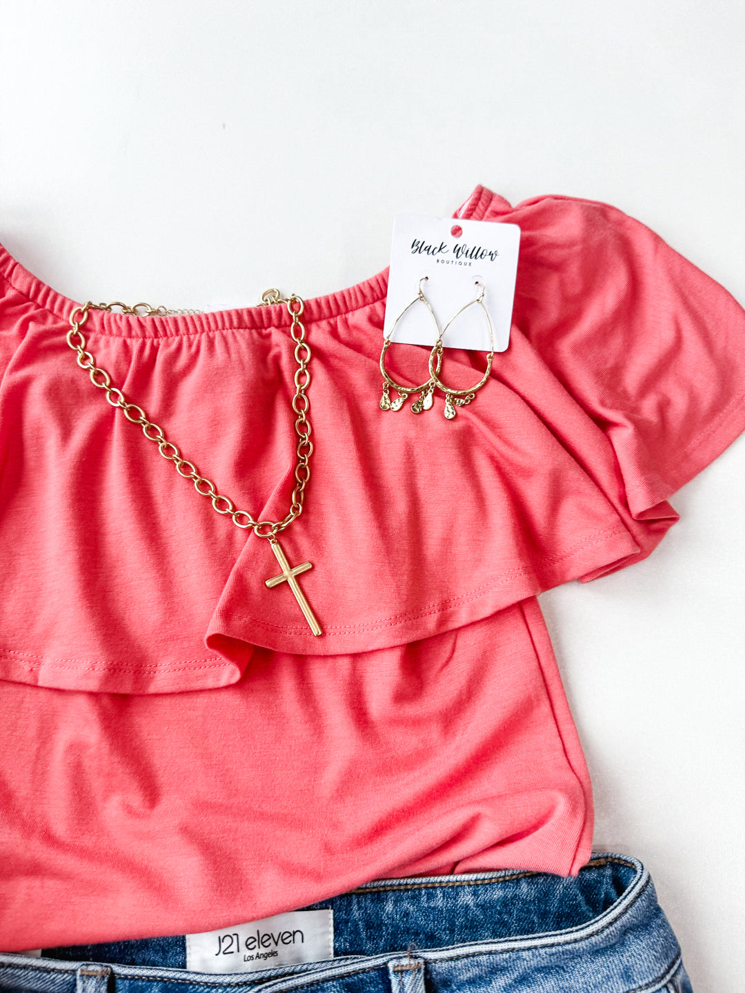 Rachel Ruffle Bodysuit