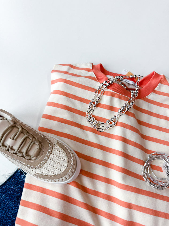FINAL SALE - Easy Weekend Striped Tank