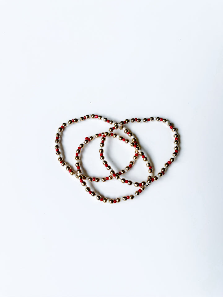 Love Dainty Beaded Stretch Stack
