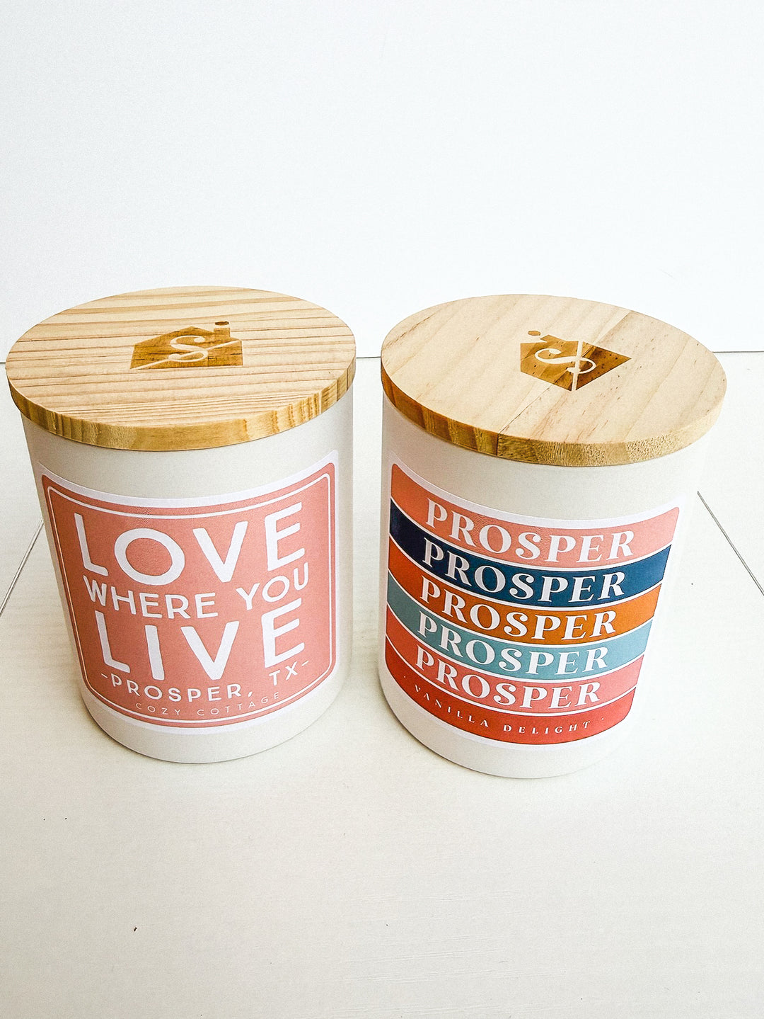 Prosper, Tx Love Where You Live Cozy Cottage Candle