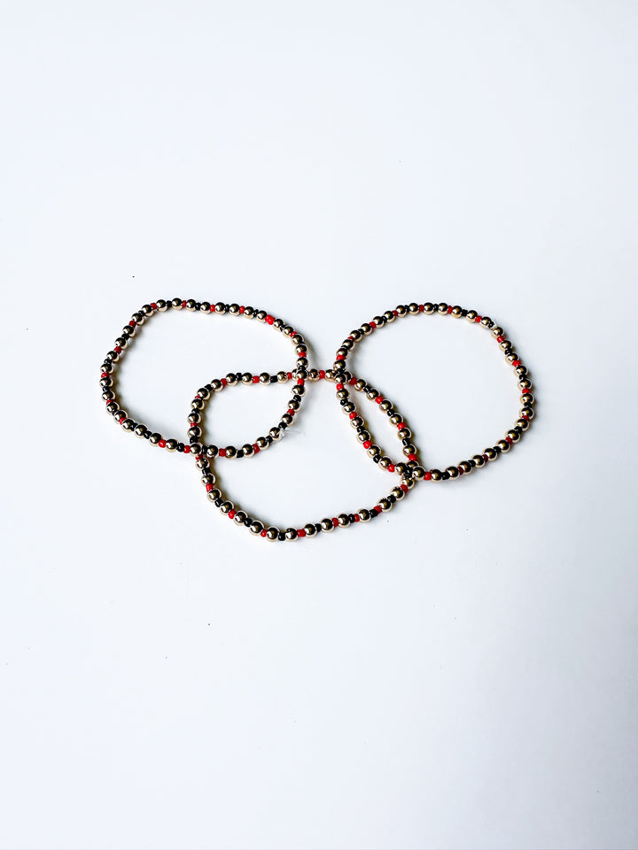 Love Dainty Beaded Stretch Stack
