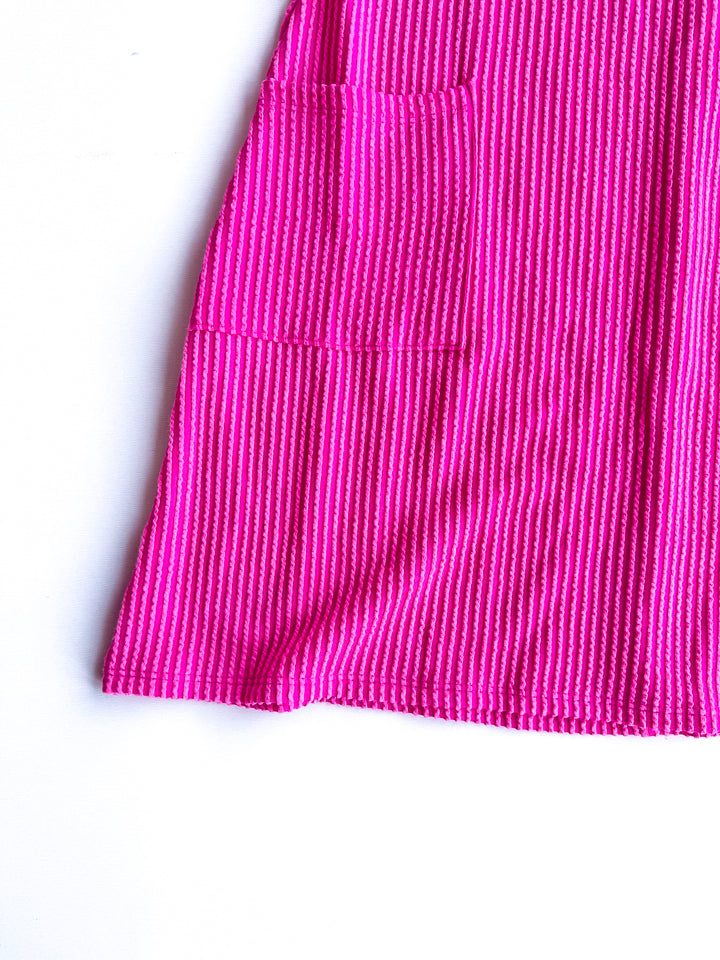 Summer Essential Ribbed Tank Dress