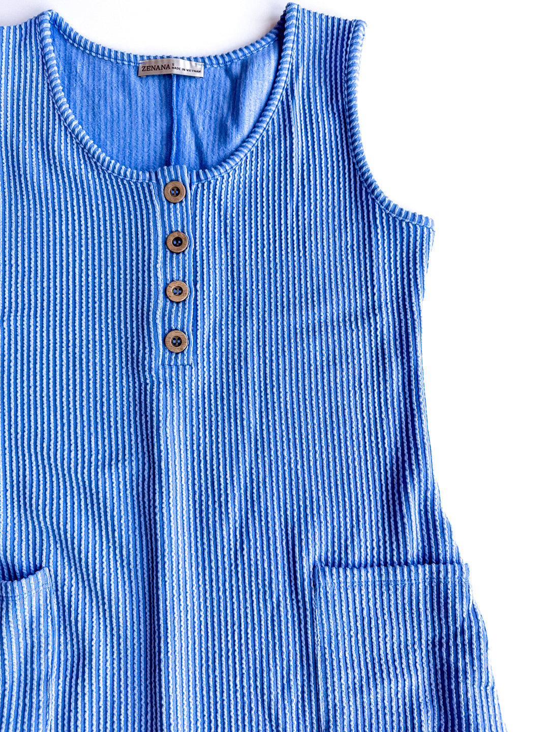 Summer Essential Ribbed Tank Dress